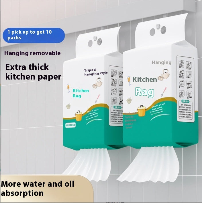 Thicken Non-woven Fabric Wet And Dry Disposable Lazy Rag