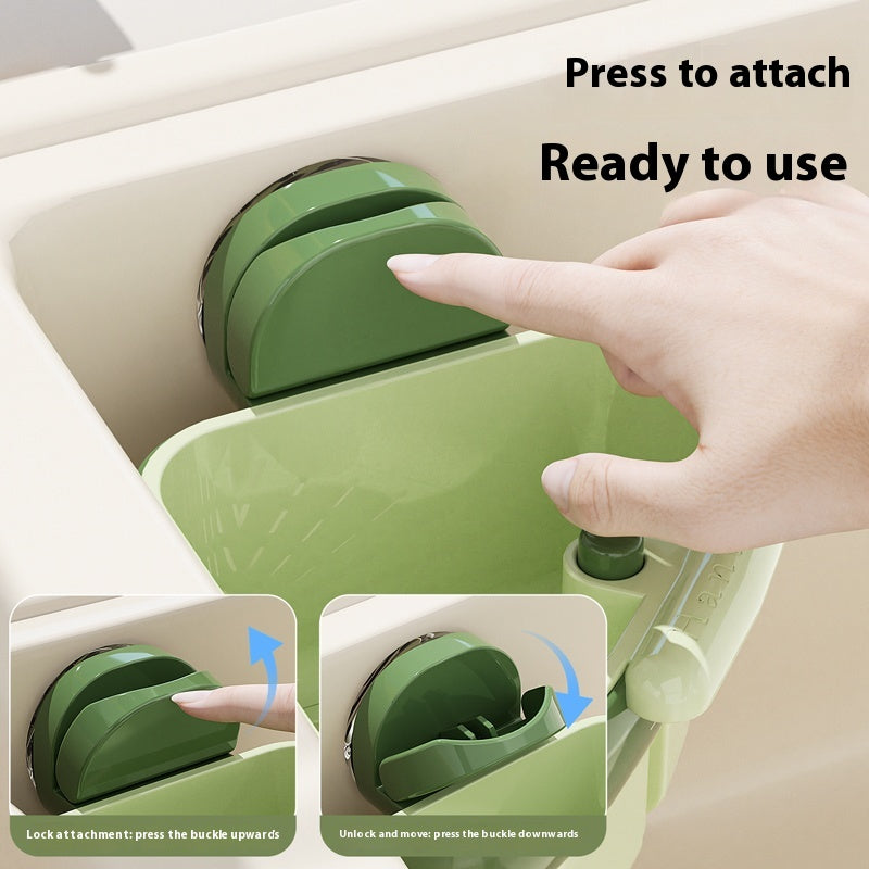 Household Portable Kitchen Hangable Sink Drainage Basket